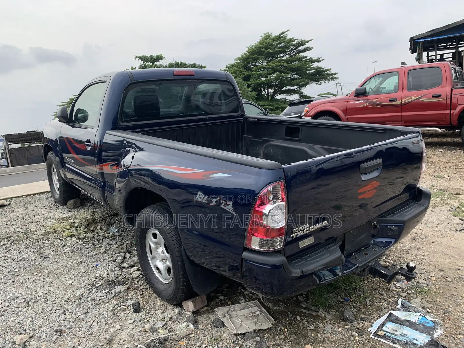 Toyota Tacoma 4x4 Access Cab 2008 Blue