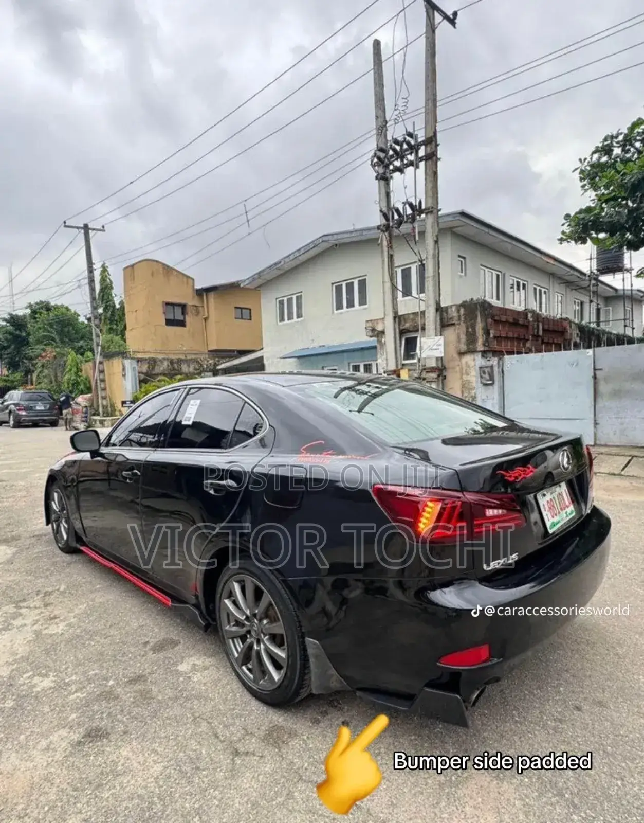 Universal Back Bumper Side Padded Skirt