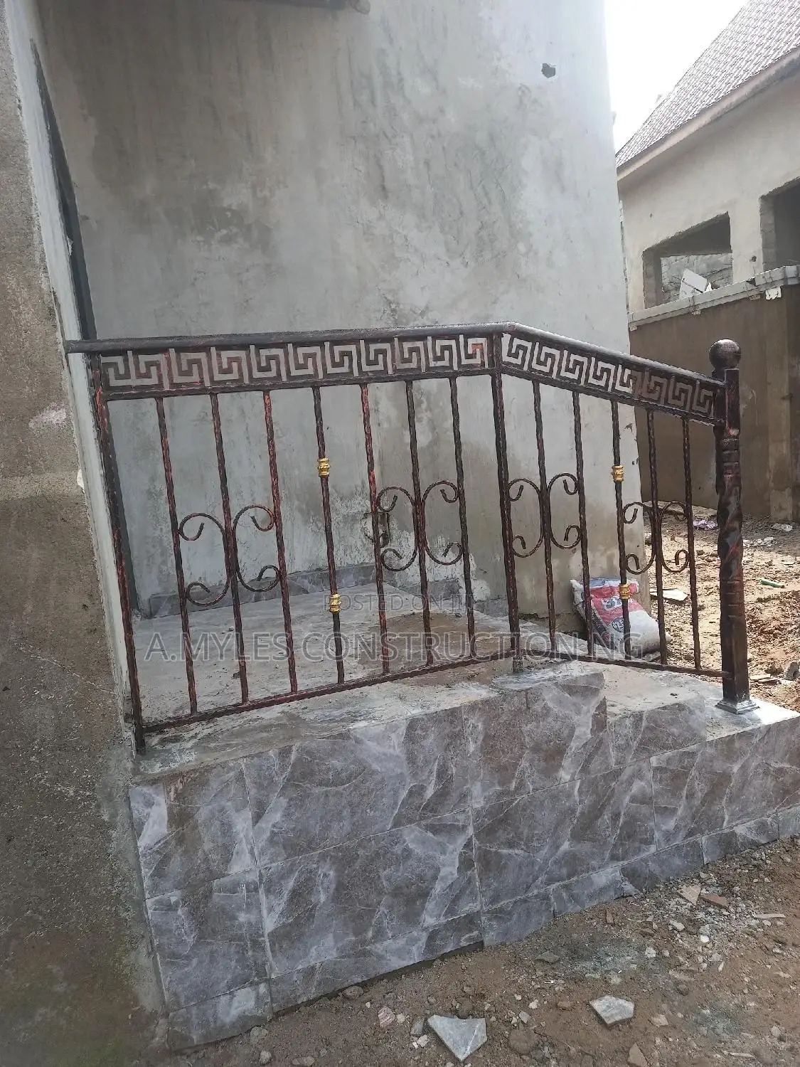 Estate Wrought Iron Railings