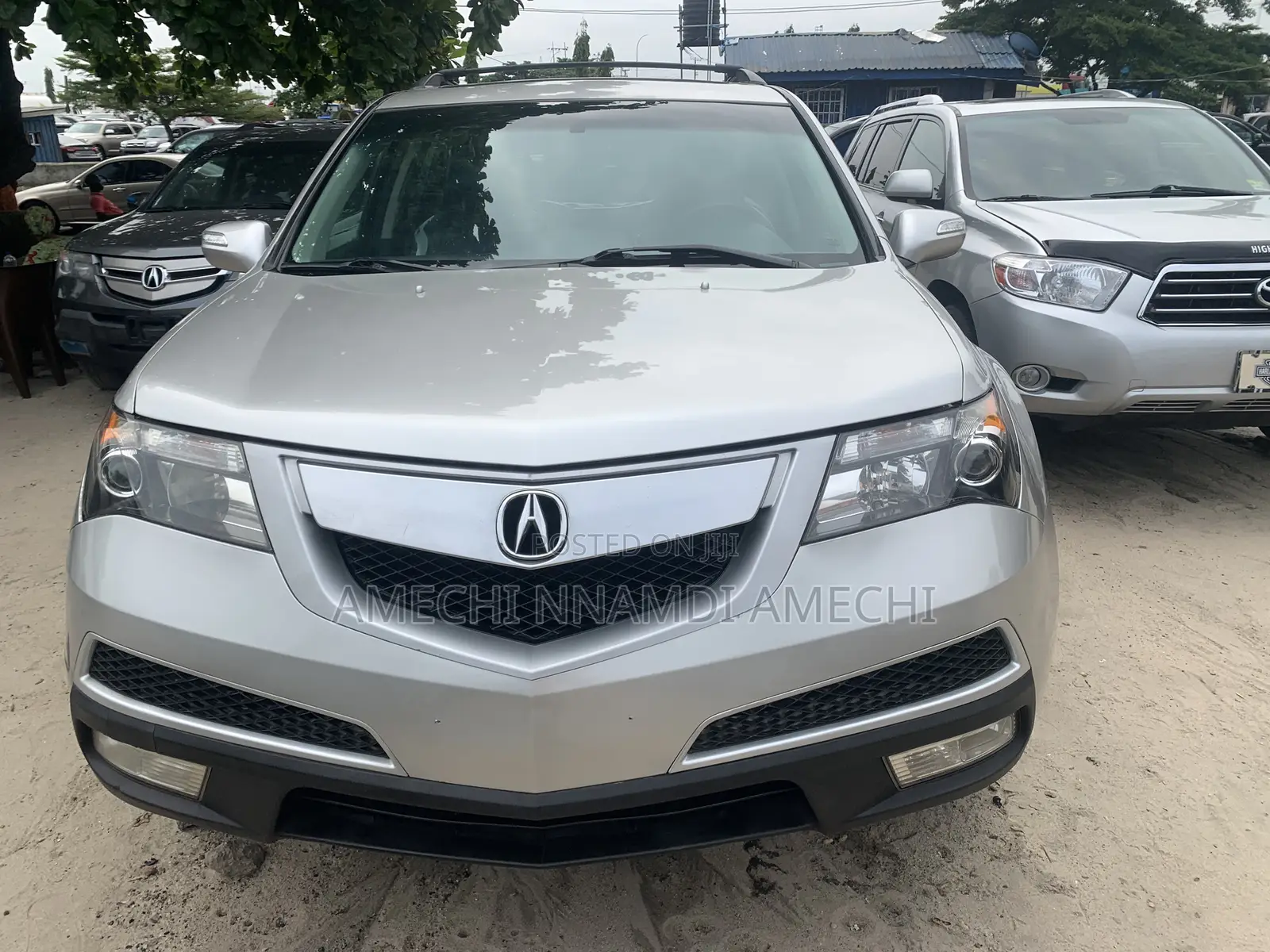 Acura MDX Technology Package SUV AWD (3.7L 6cyl 6A) 2012 Silver
