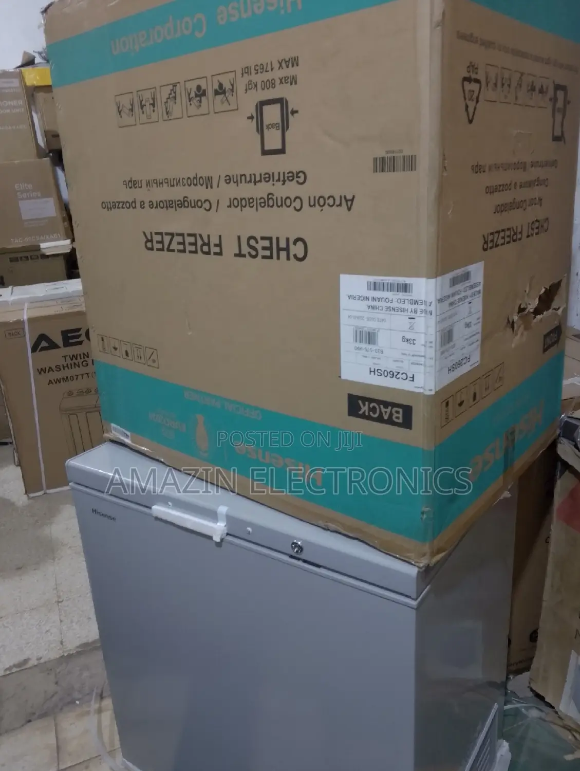 Hisense Fc 260litre Chest Freezer