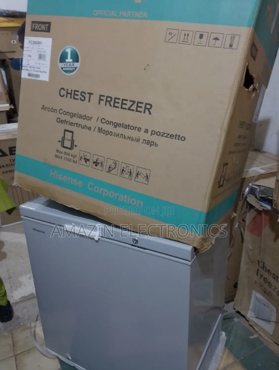 Hisense Fc 260litre Chest Freezer