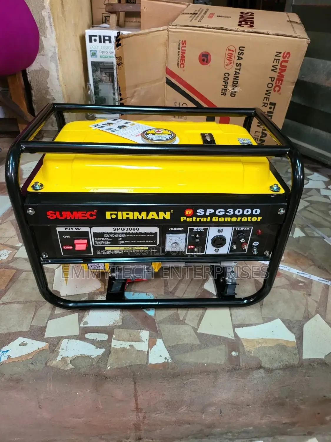Sumec Firman Semi-Silent Generator Fyvee