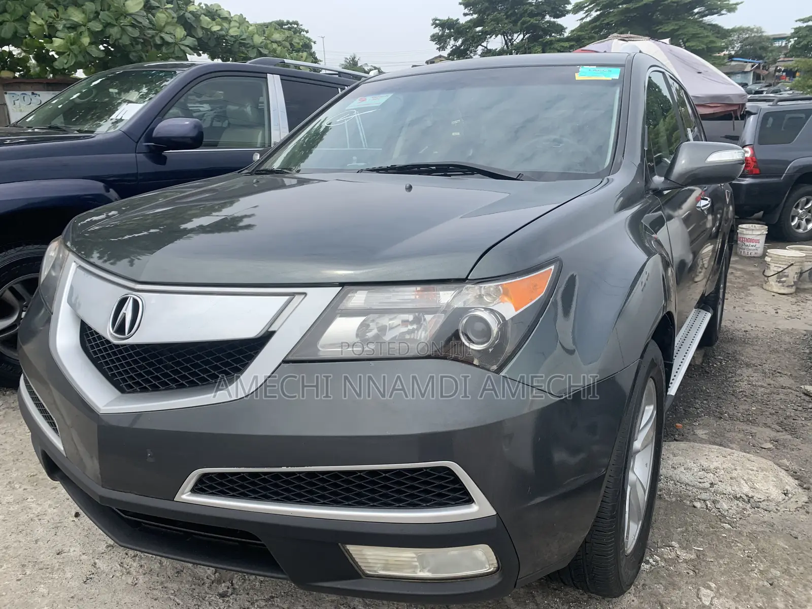 Acura MDX Technology Package SUV AWD (3.7L 6cyl 6A) 2012 Gray