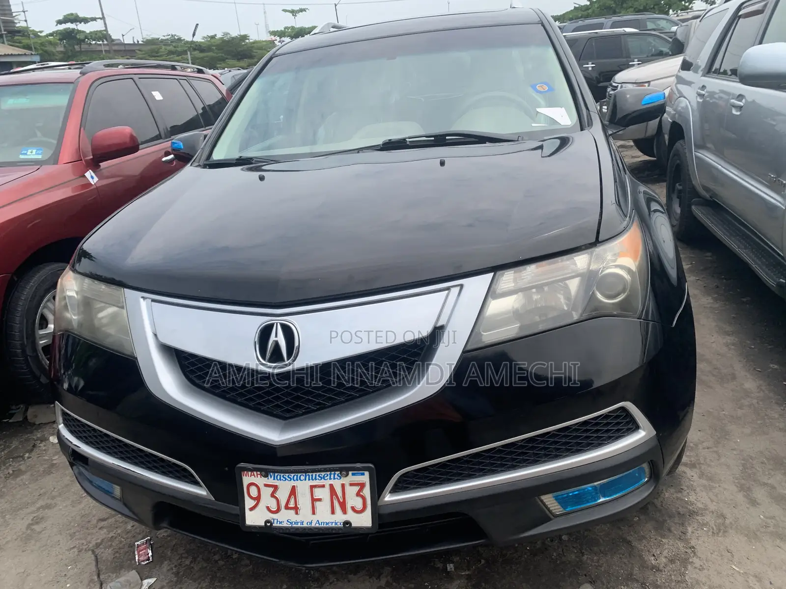 Acura MDX Advance Package SUV AWD (3.7L 6cyl 6A) 2013 Black