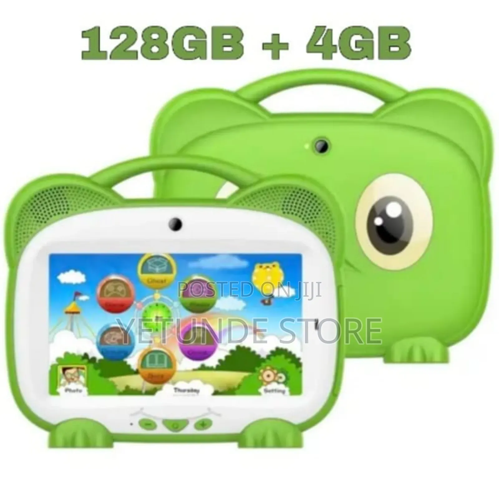 Children Tablet - 4GB RAM- 128GB ROM - 3500mah - Android 8.1