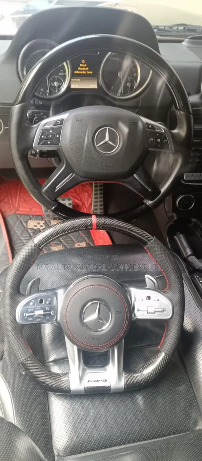 Mercedes Benz Universal Steering Wheel Upgrade