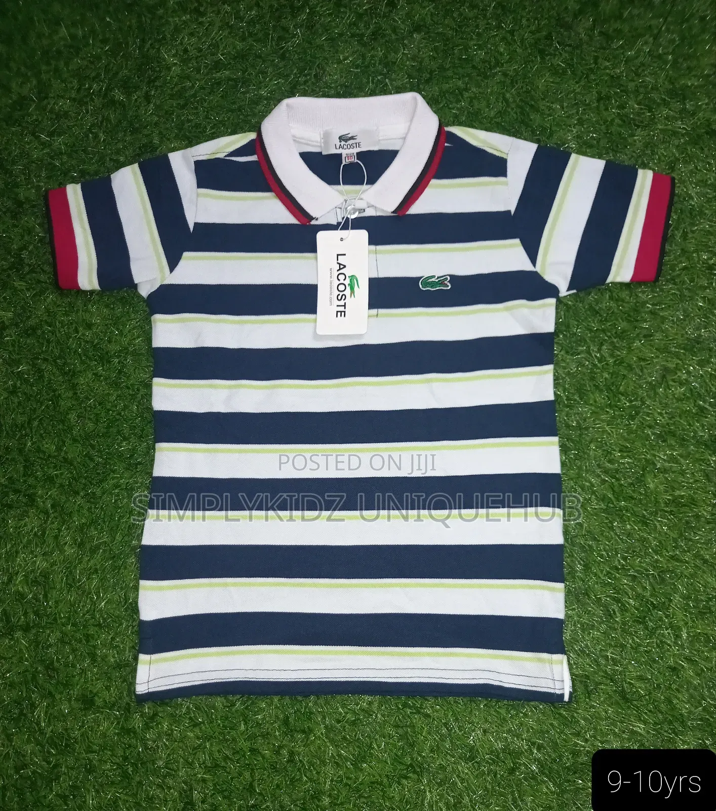 Boy's Stripped Polo Shirt