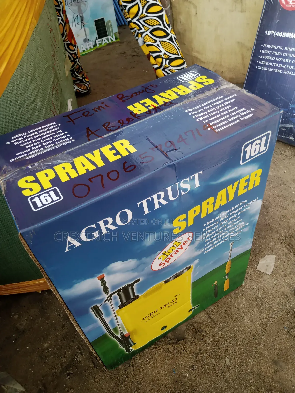 16l Agro Trust Knapsack Sprayer