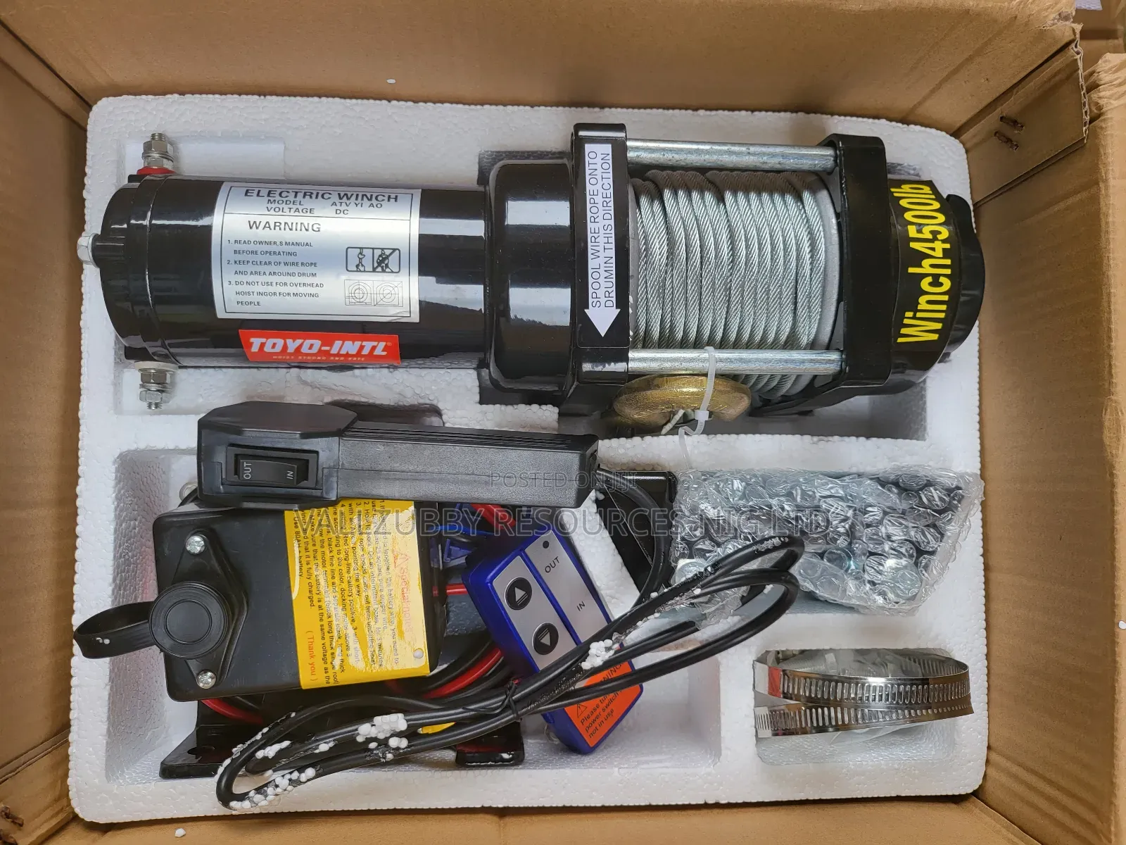 .DC Battery Winch