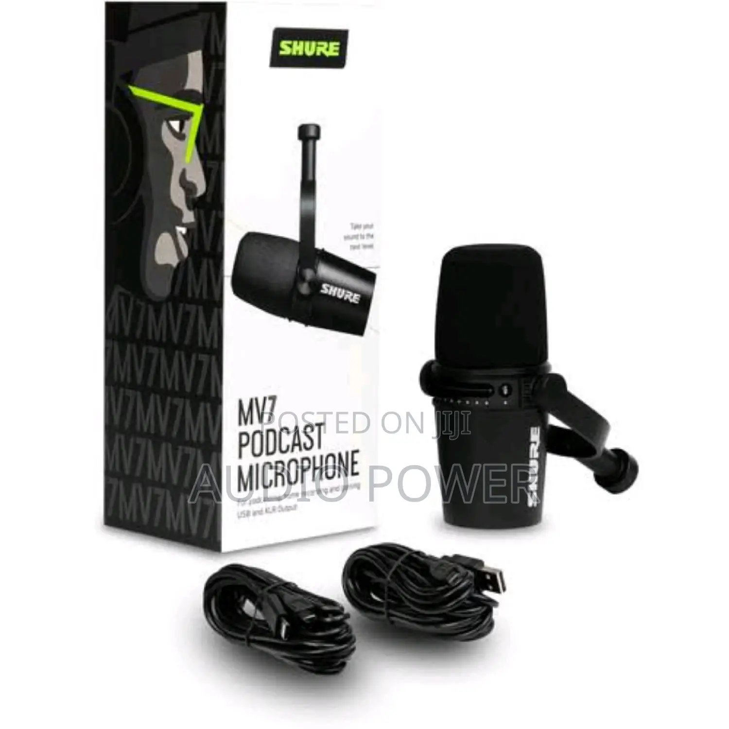 Shure MV7 Podcast Microphone USB and XLR