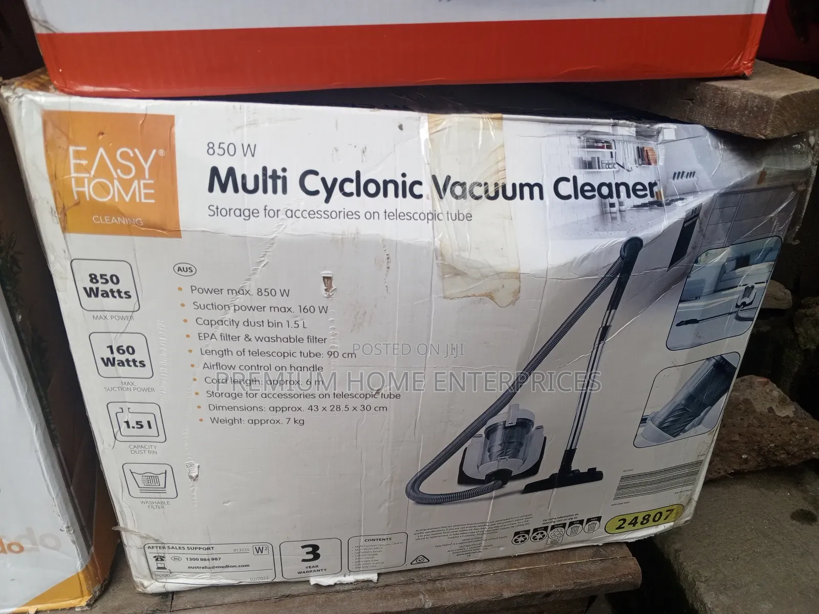 Easy Home Vacuum Cleaner 1.5 Liters