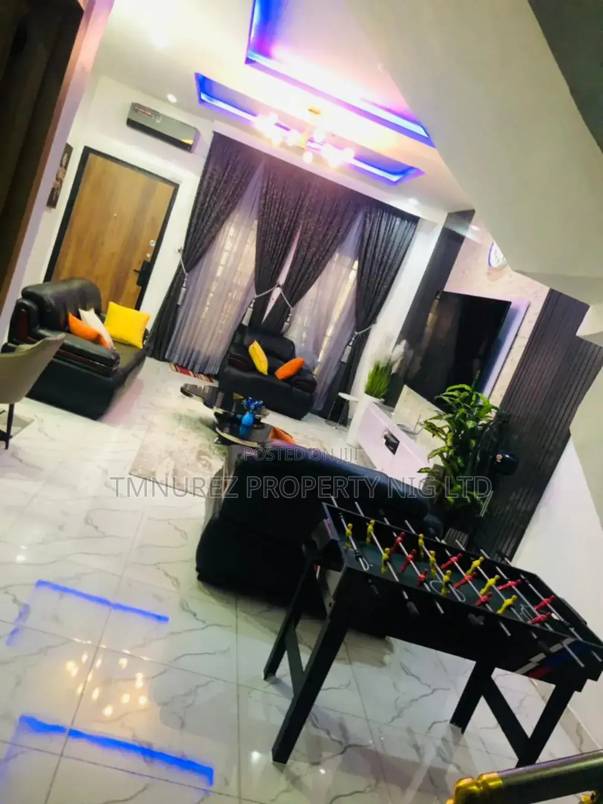 A Very Beautiful Fully Furnished 3bed Room Terrace Duplex