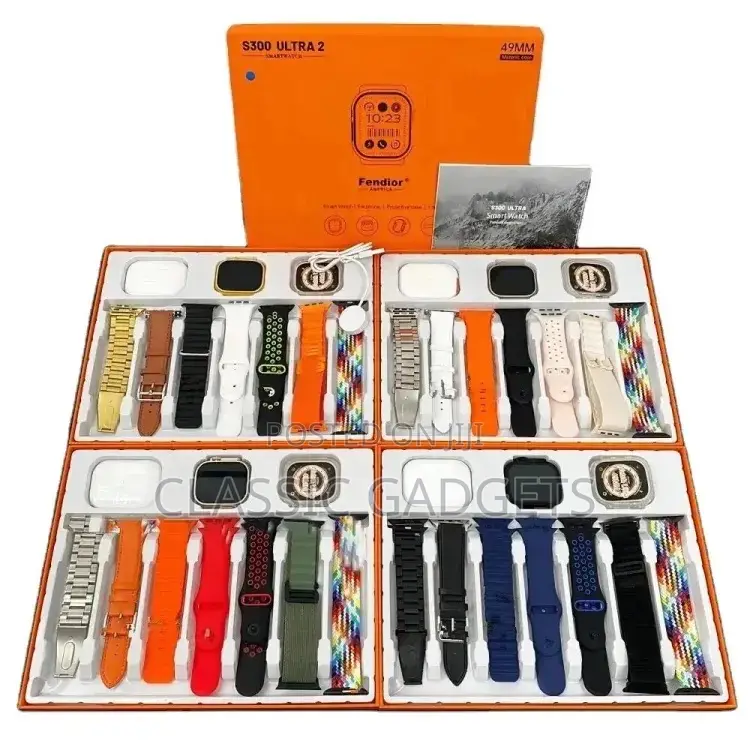 S300 Ultra 2 49mm 10 in 1 Smartwatch With Earbud