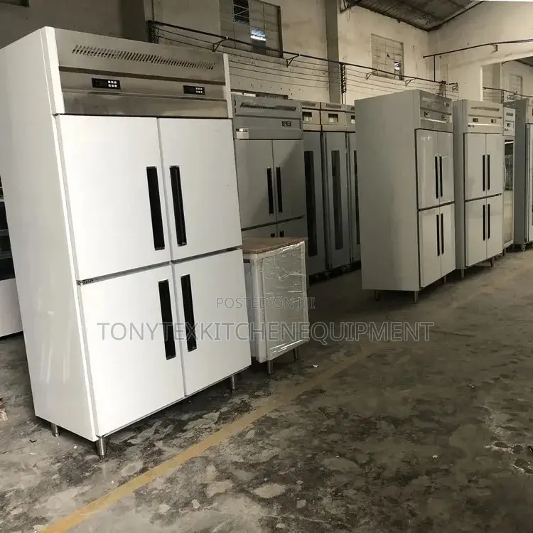 Industrial Four Doors Fridge And Freezer