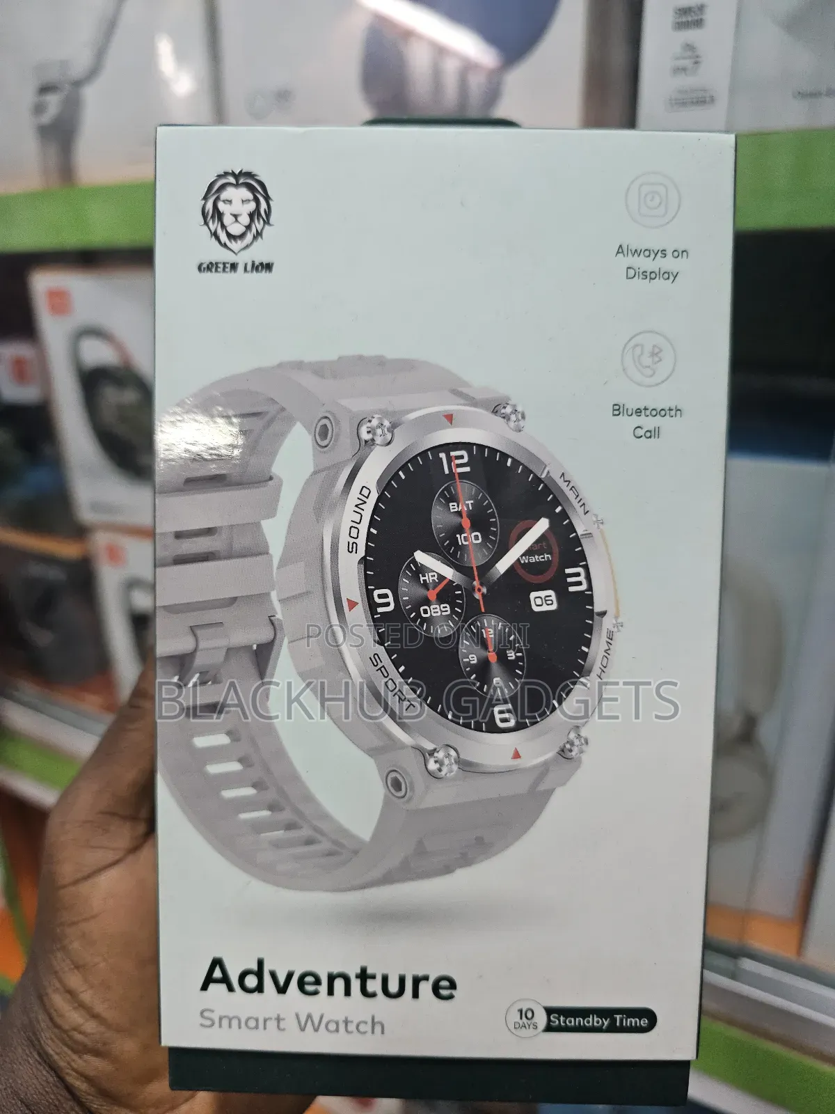 Green Lion Smart Watch Adventure