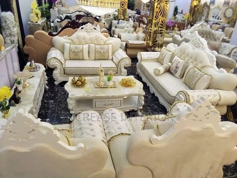 Imported Quality Standard Royal Luxury Sofas Set