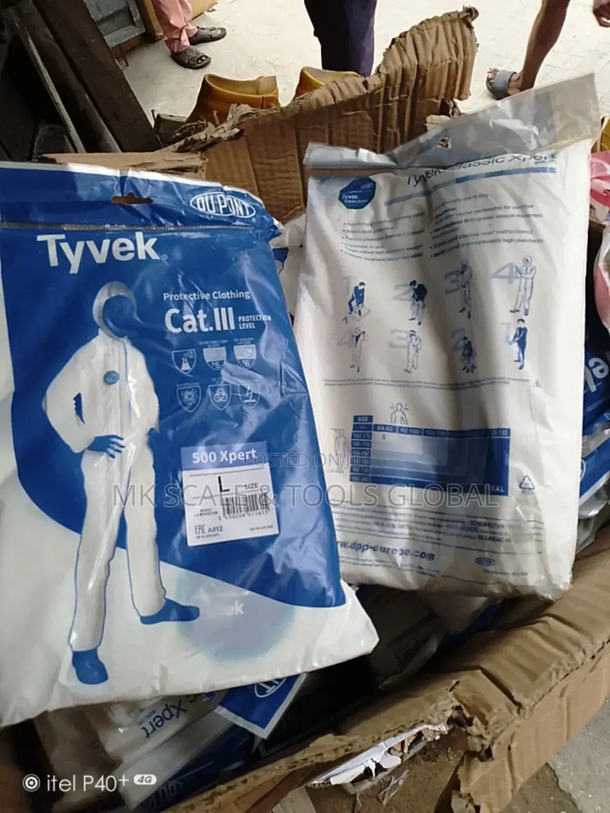 TYVEK Disposable Coveralls