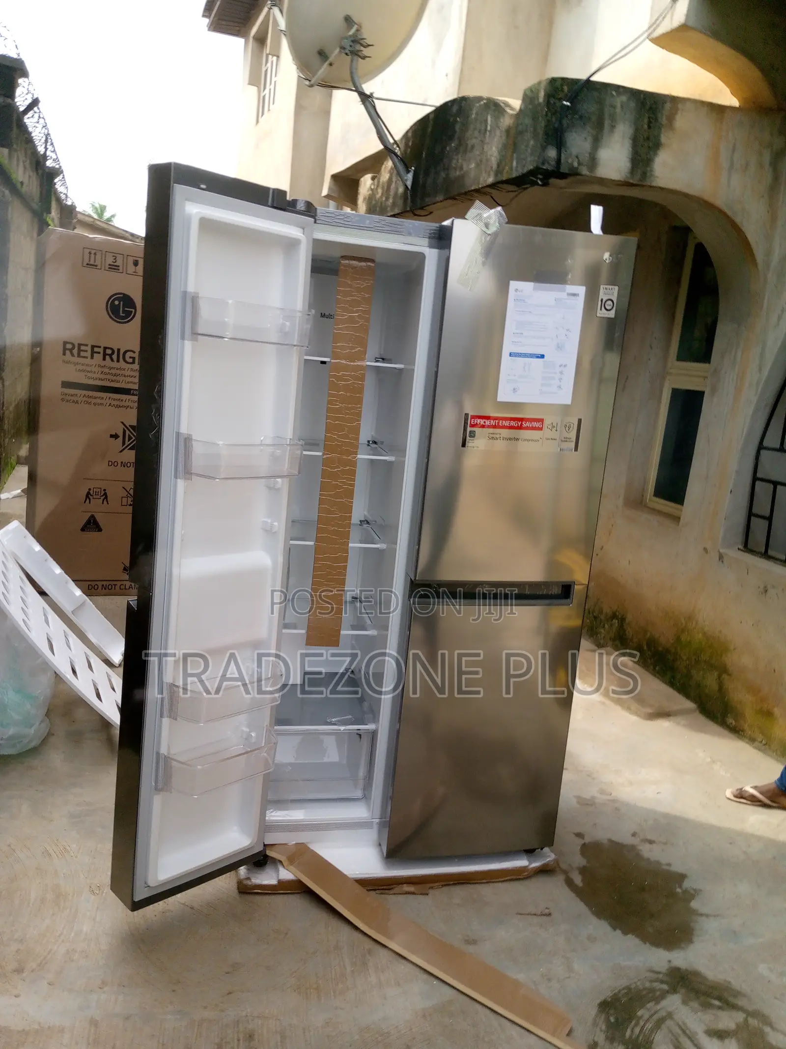 LG 649ltr Side-by-Side Refrigerator