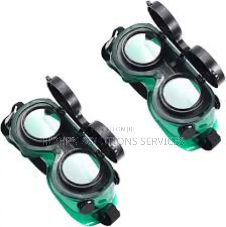 Green Safety Welding Goggles