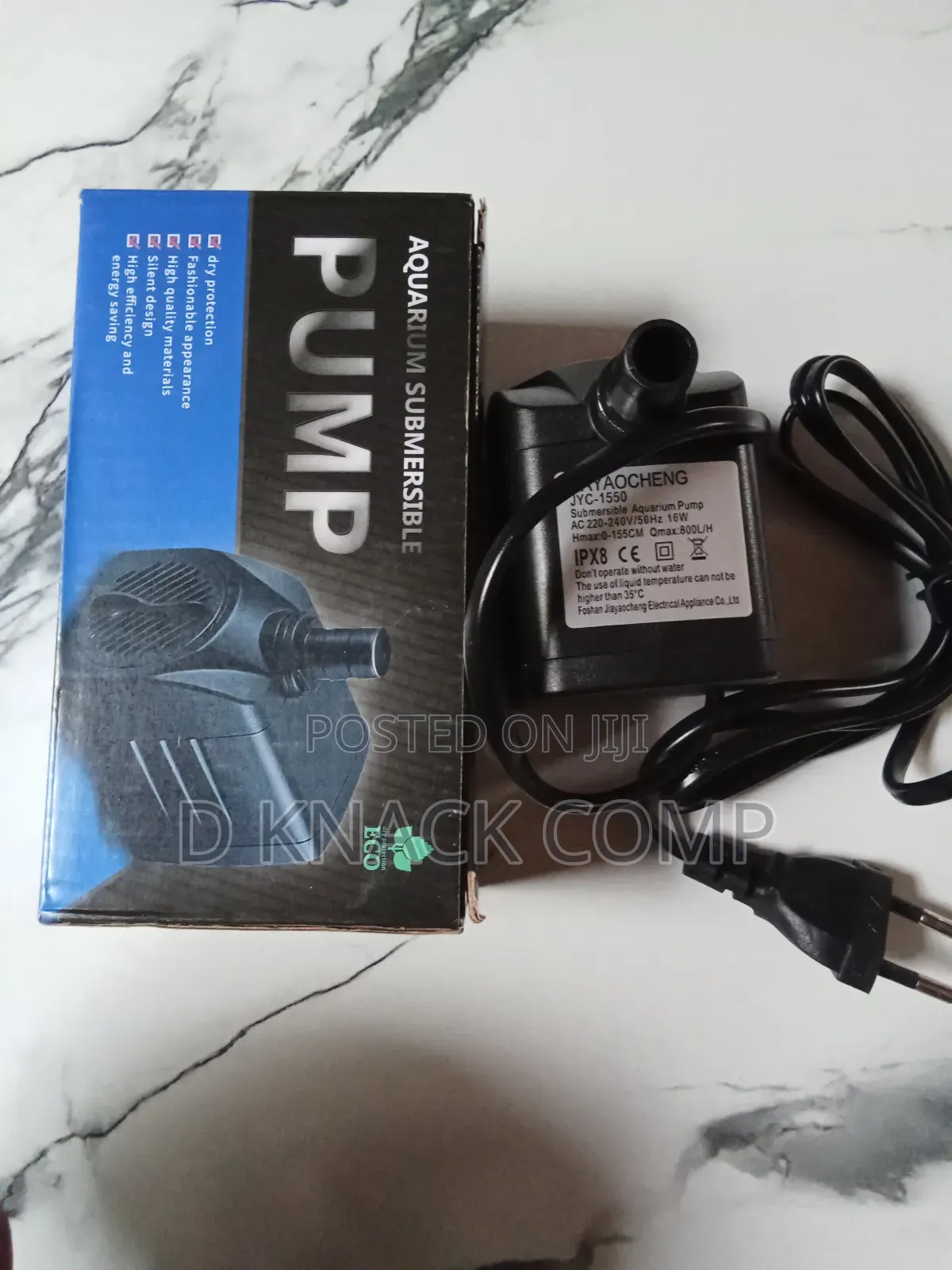 800l/H 18W Submersible Water Fountains Pump Aquarium