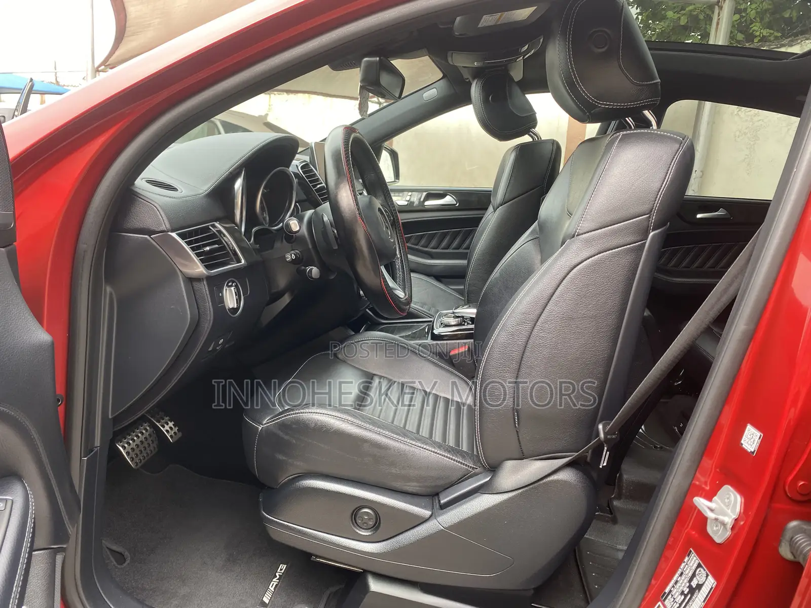 Mercedes-Benz GLE-Class 2017 Red