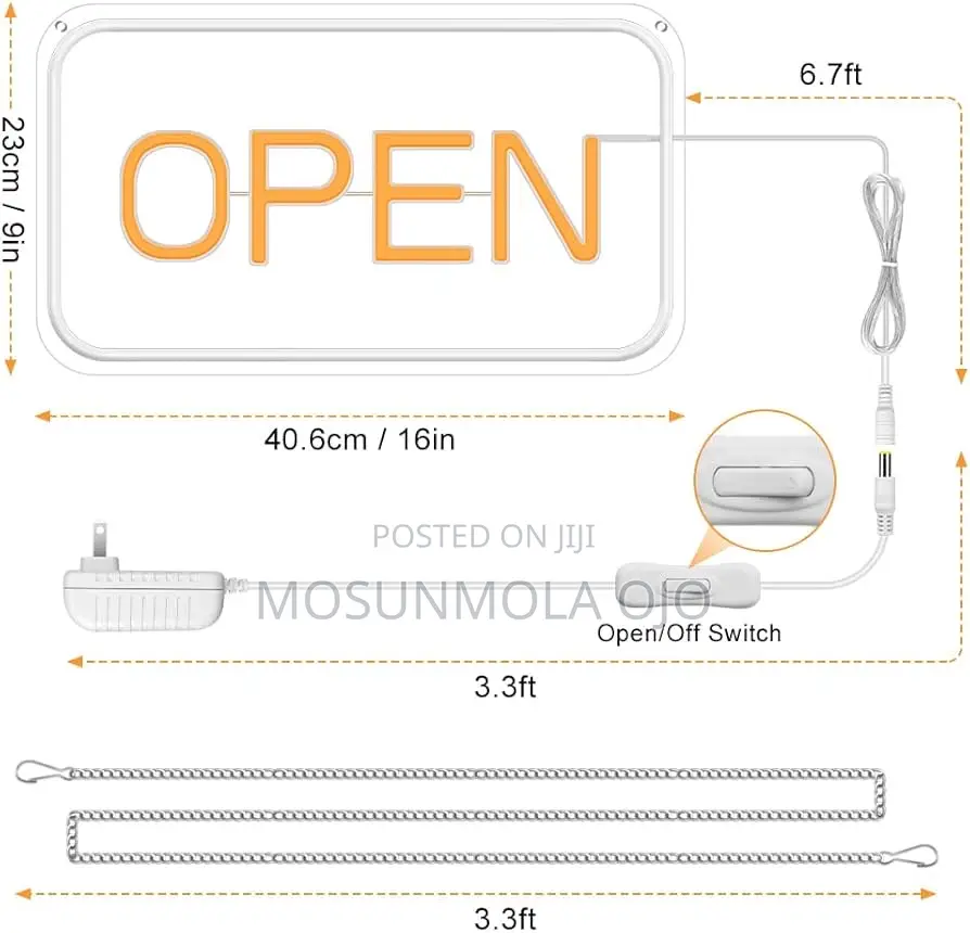 LED Neon Open Sign