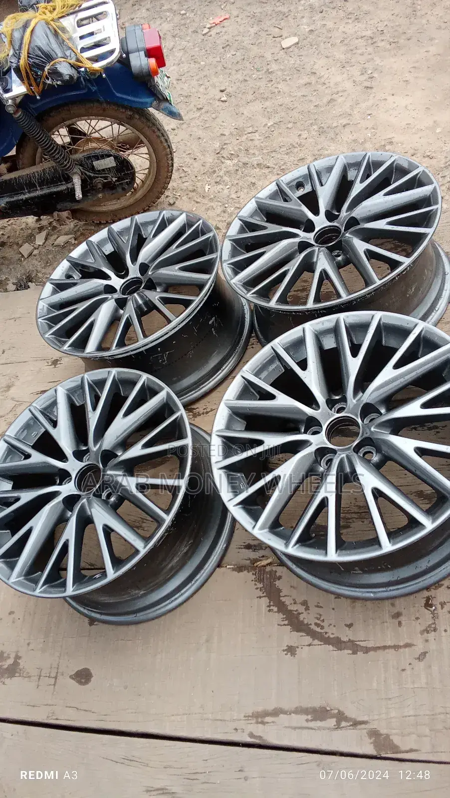 Pencil Colour 18 Inch Rims for Lexus Cars
