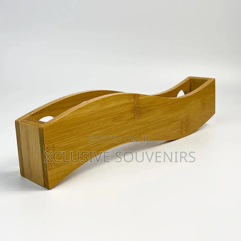 Barware Bamboo Whisky Serving Tray Shot Glass Holder Rack
