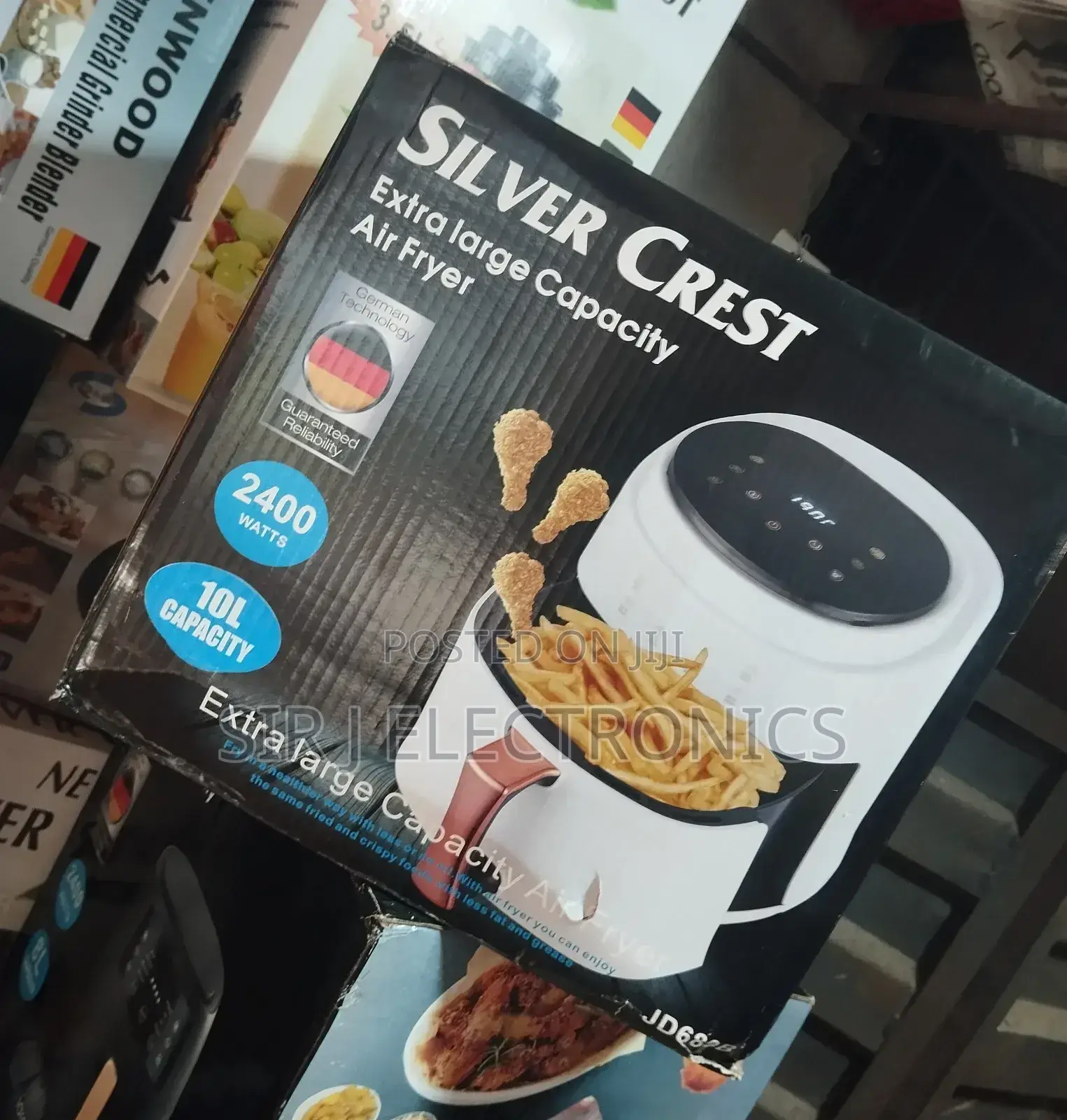 Original 10litres Silver Crest Air Fryer With Warranty