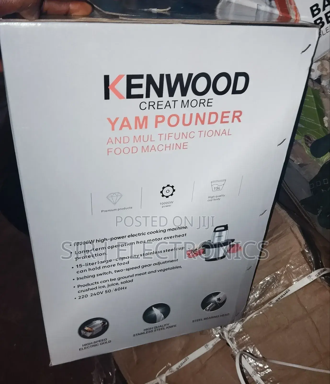 15litres Kenwood Yam Pounder And Food Machine