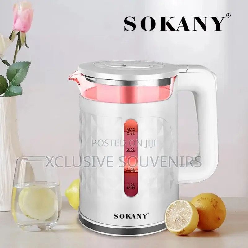 Sokany 2.3L Automatic Power Off House Hold Electric Kettle