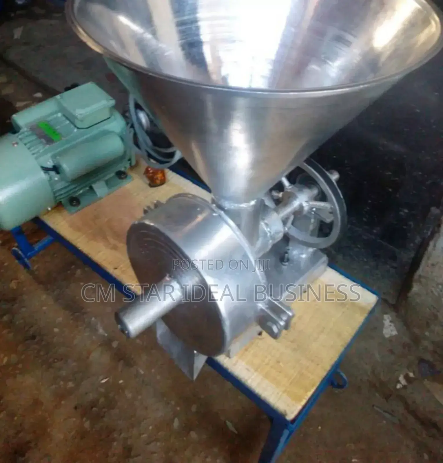 Complete Stainless Mill Set 3hp Electric Motor