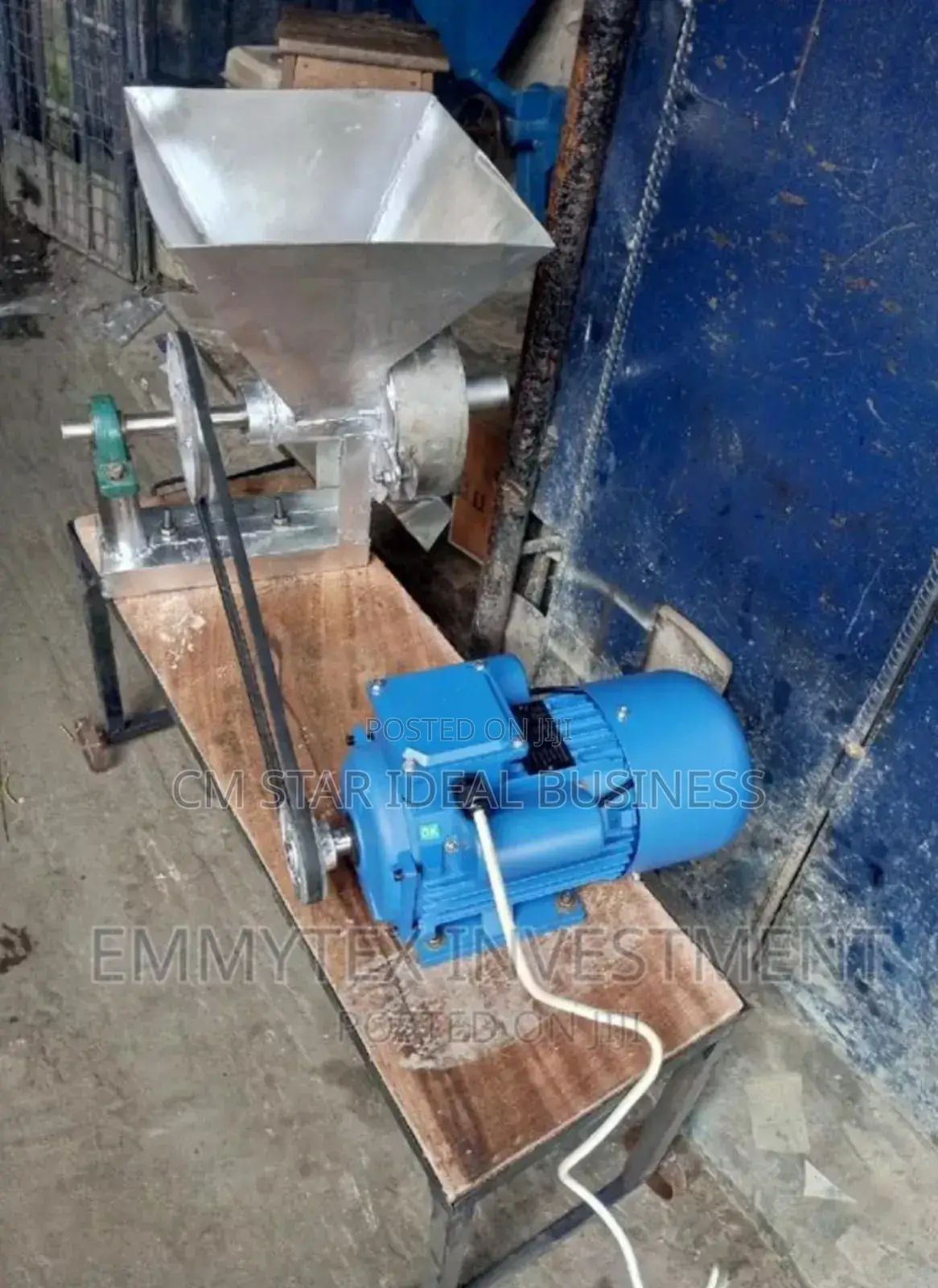 Complete Stainless Mill Set 3hp Electric Motor