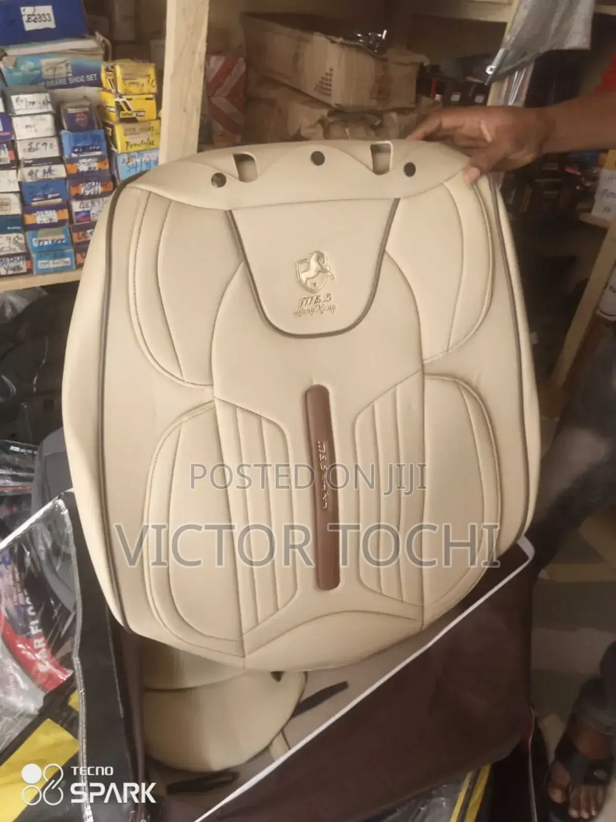 Golden Horse Power Leather Seat Covers 12d