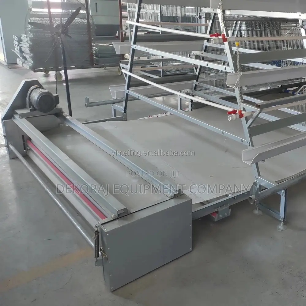 Efficient Automated Layer Cages for 5000-90,000 Chickens