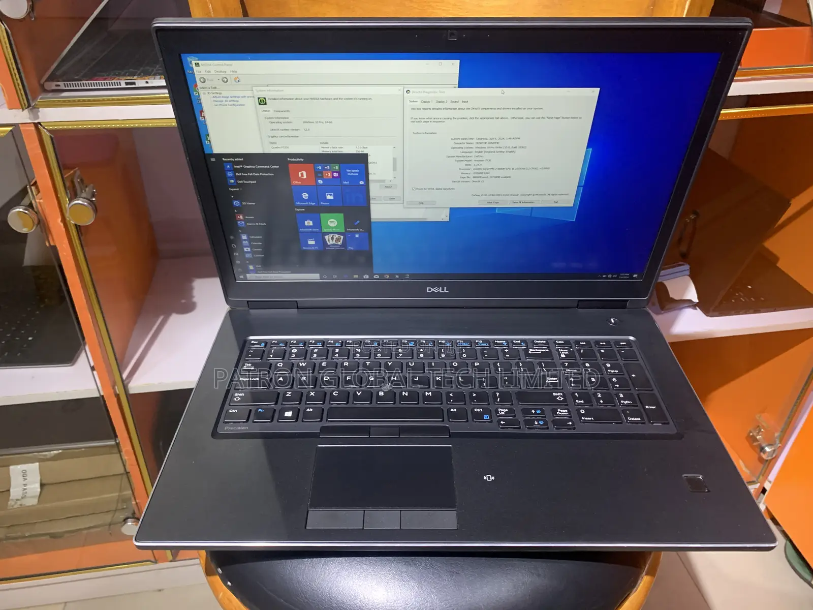 Laptop Dell Precision 7730 32GB Intel Core I7 SSD 1T