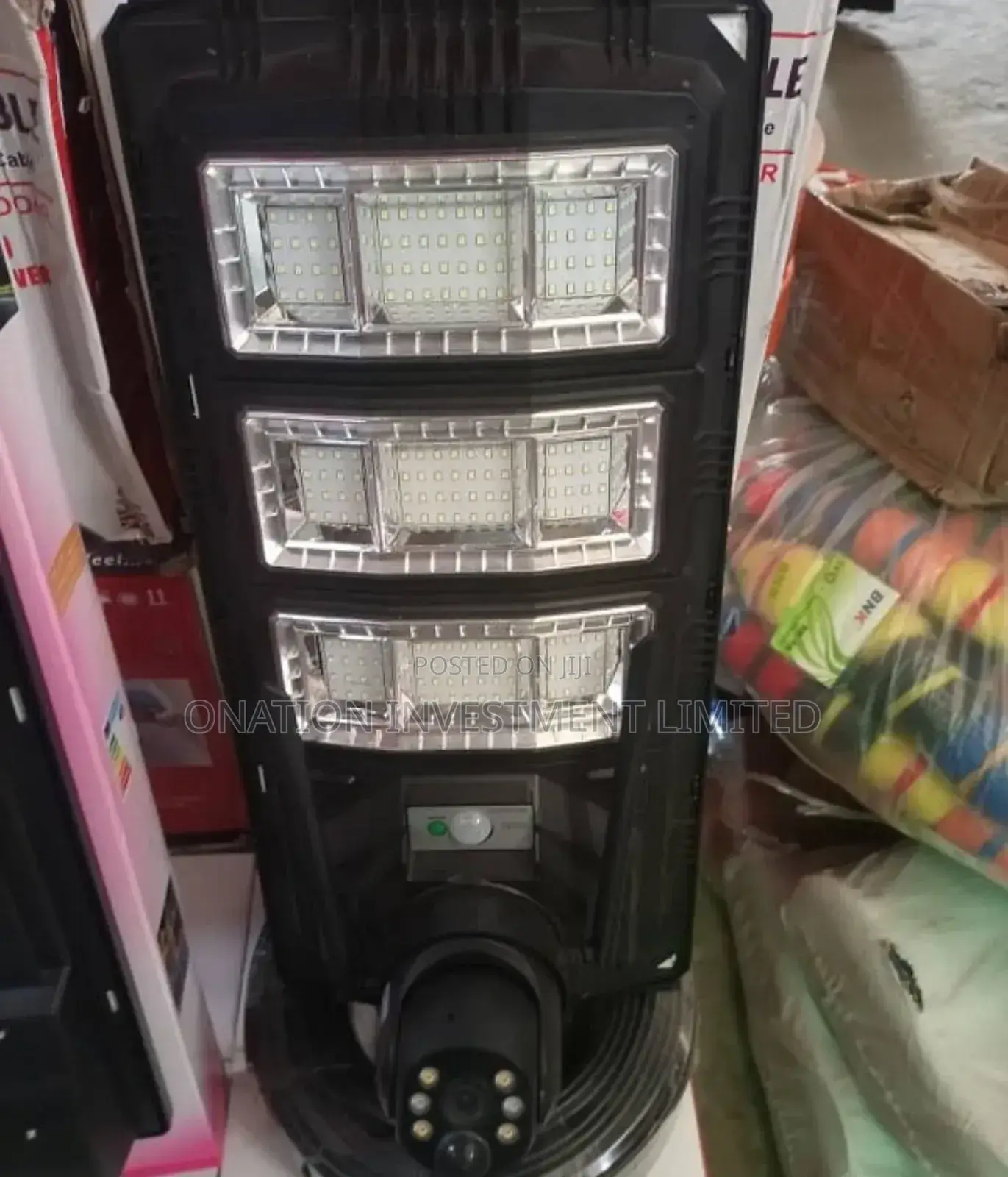 Solar Street Lights With CCTV Camera