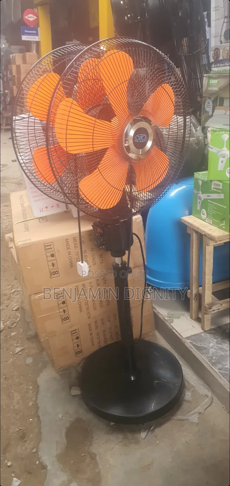 Double Headed Standing Fan