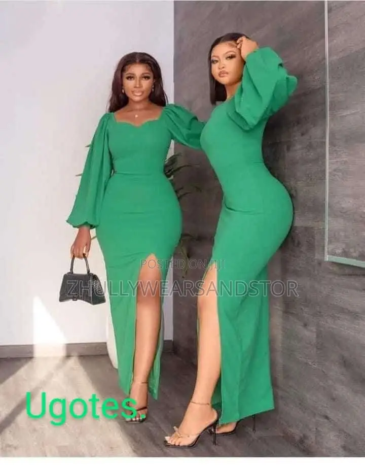 Long Coperate Dress/ Long Gowns