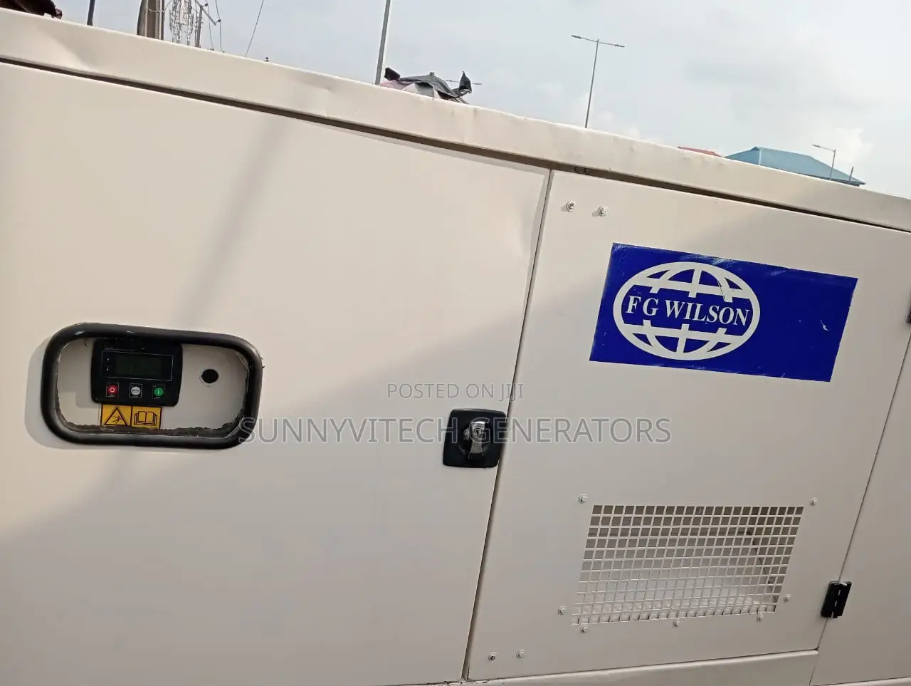 100 Kva Perkins Generator Super Silent Almost New One