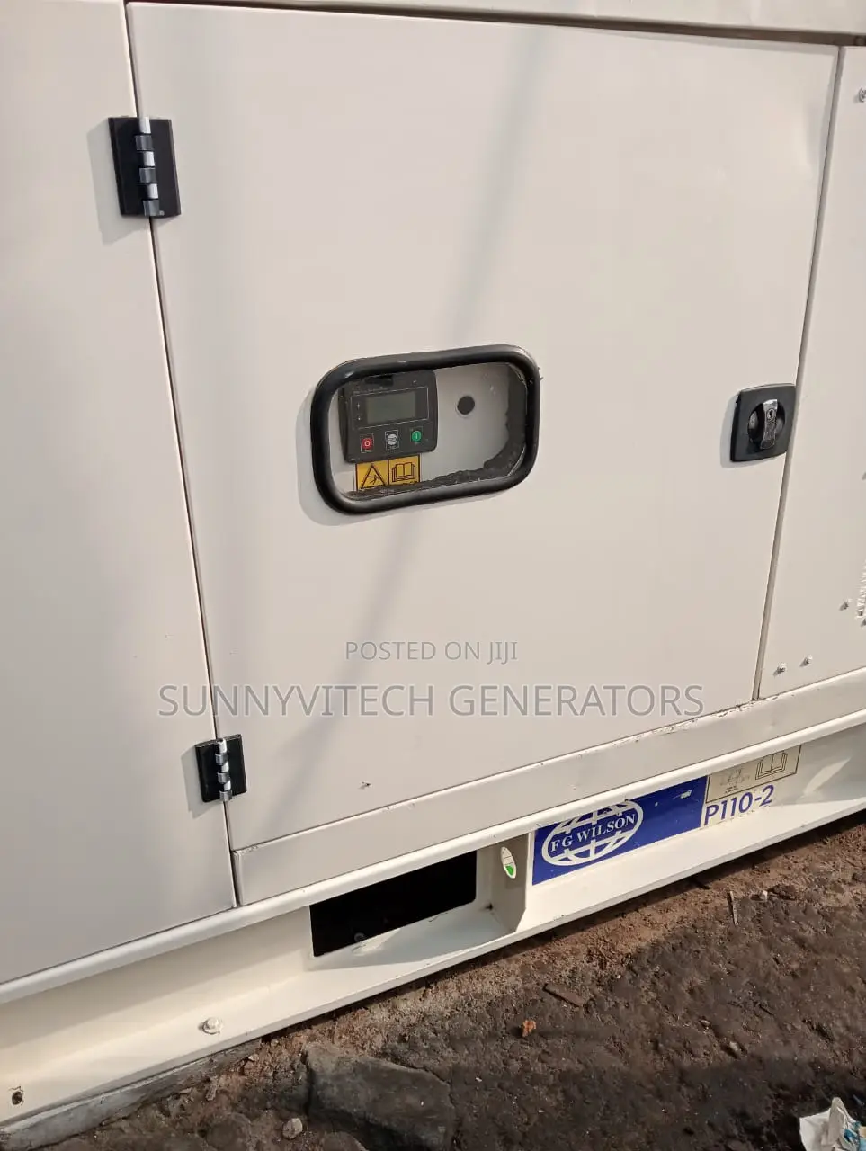 100 Kva Perkins Generator Super Silent Almost New One
