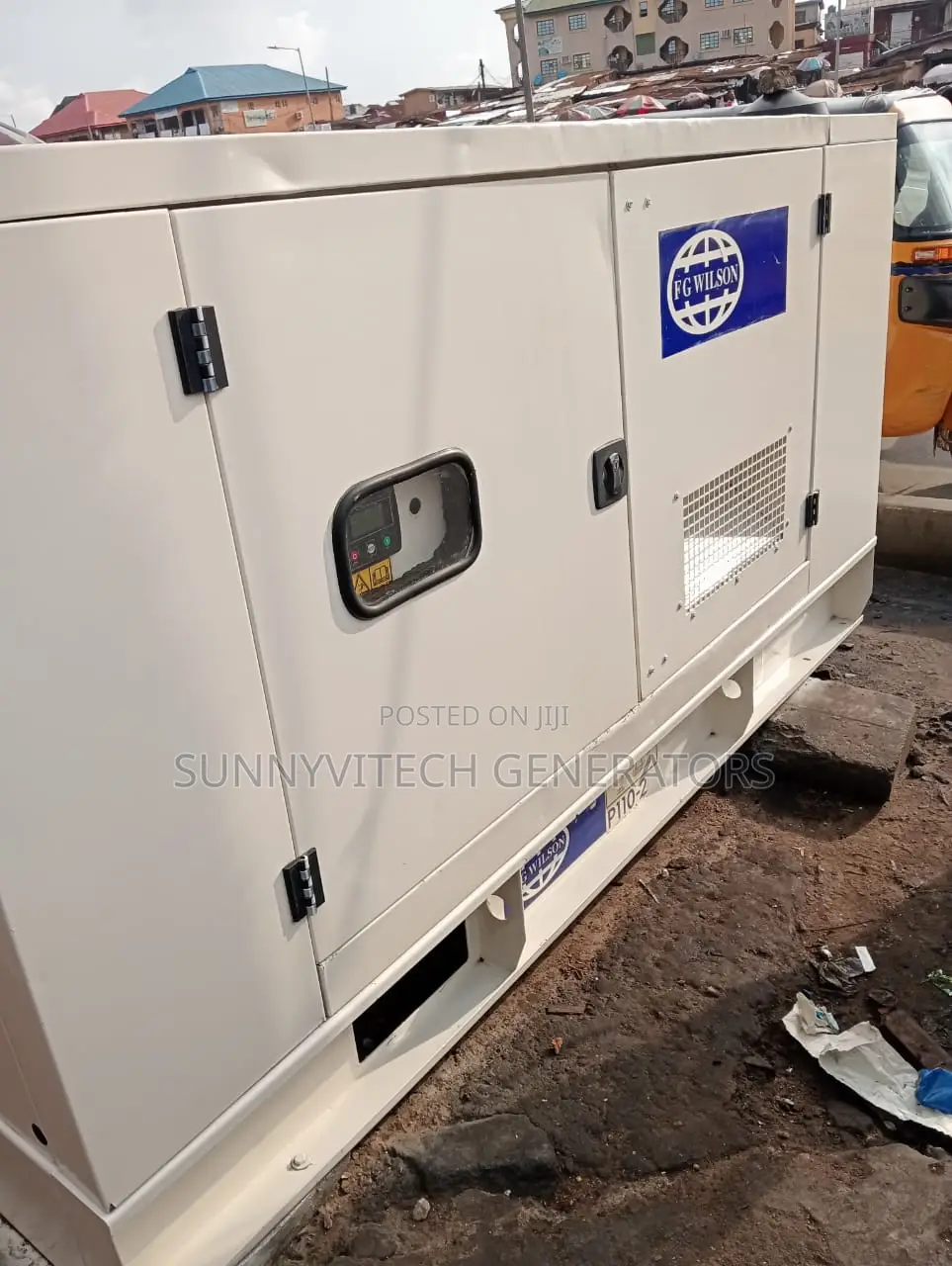 100 Kva Perkins Generator Super Silent Almost New One