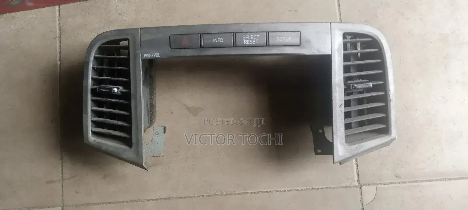 Complete Center Ac Vent Console Toyota Venza