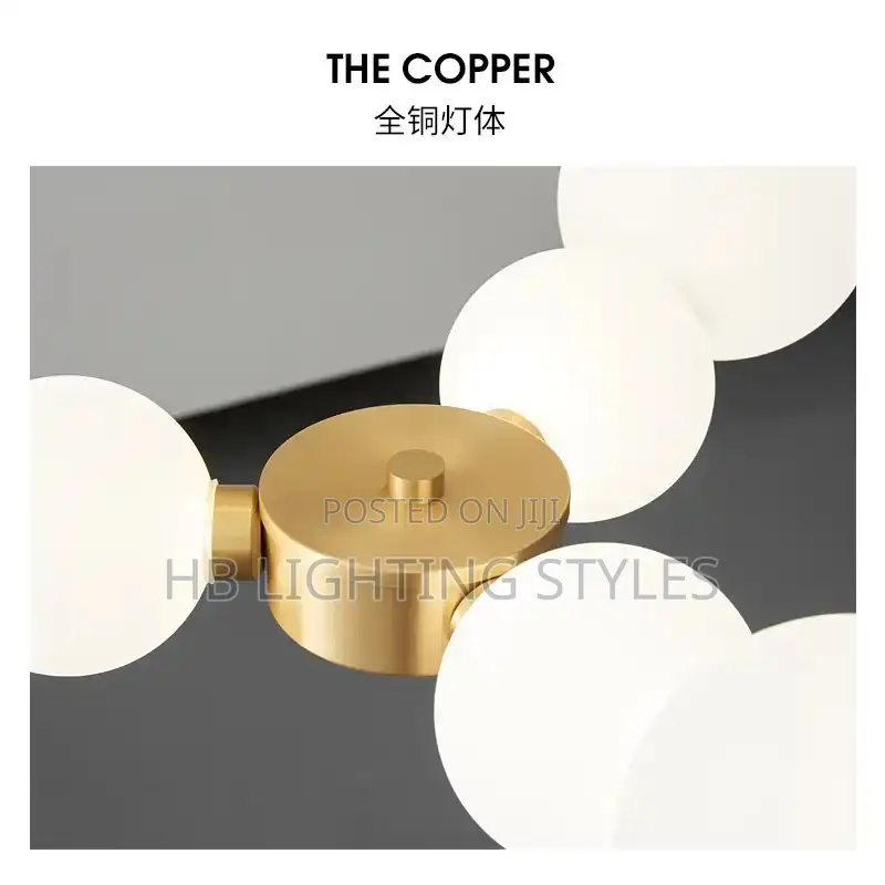 Simple Modern Loft Stair Chandelier Light