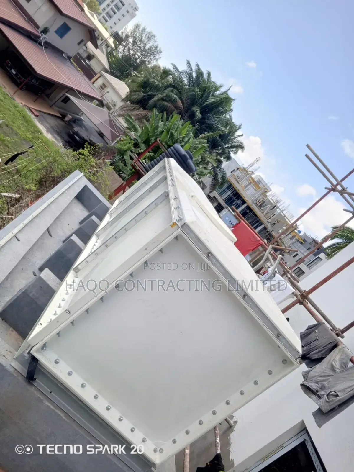 Fibreglass Water Tank Construction (FRP/GRP) 20,000+ Litres
