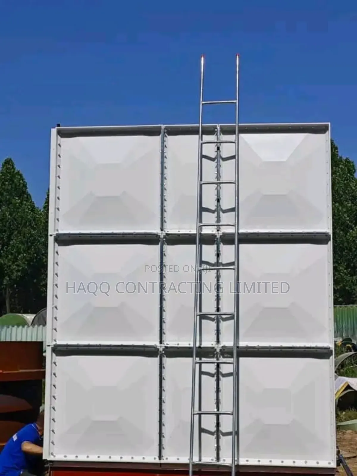 Water Storage Tank (Fibreglass FRP/GRP) Tank