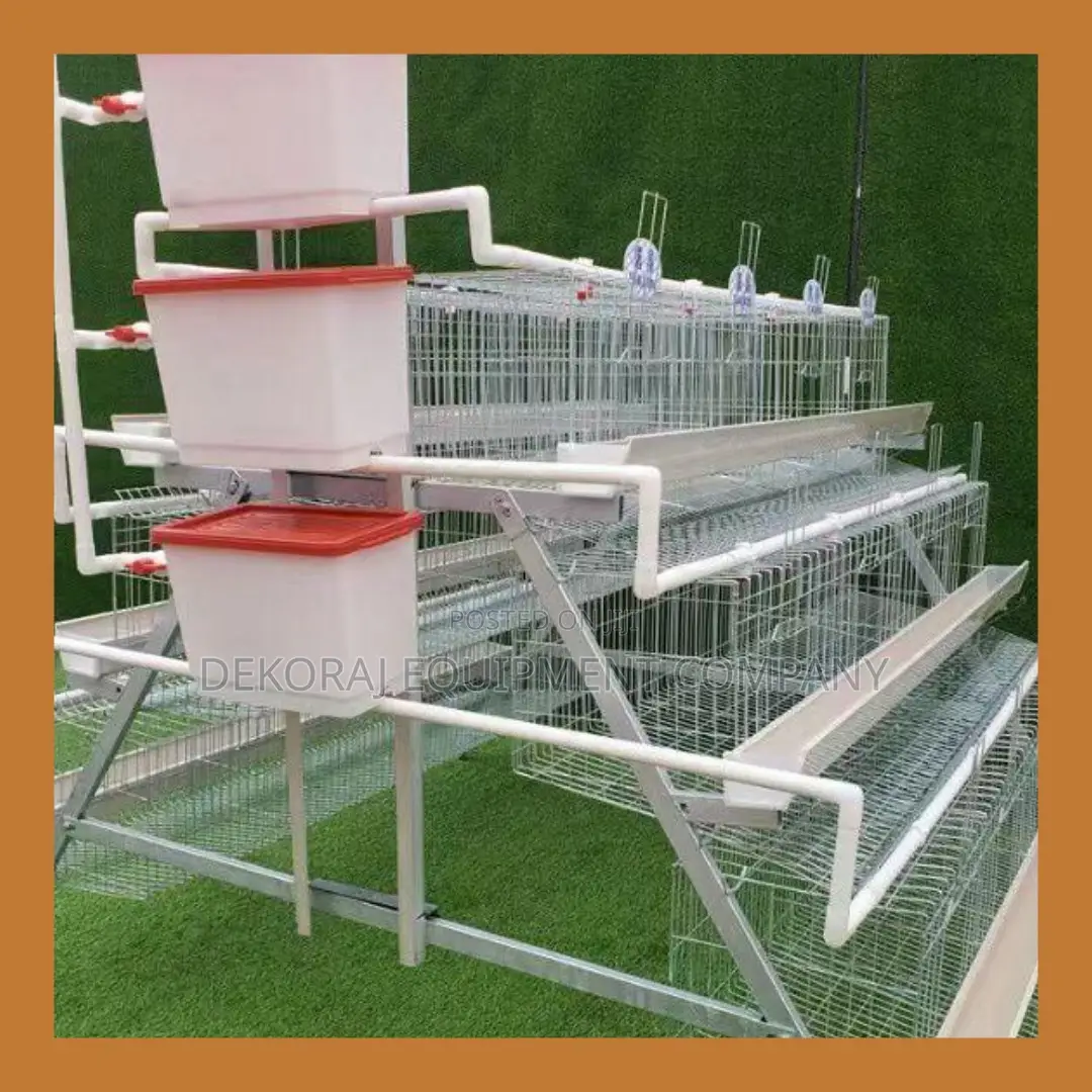 96 Birds Imported Layer Cages For Chickens Egg Production
