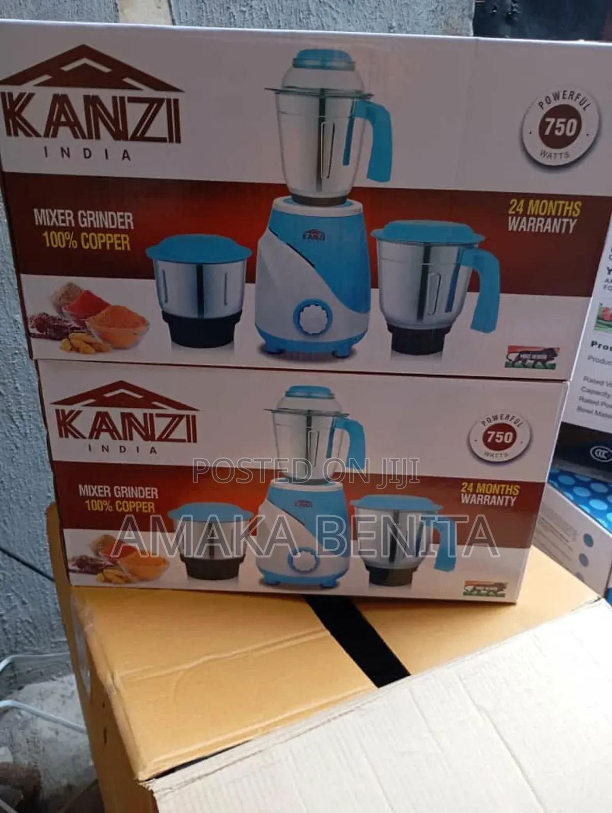 Kanzi Mixer Grinder 750watts