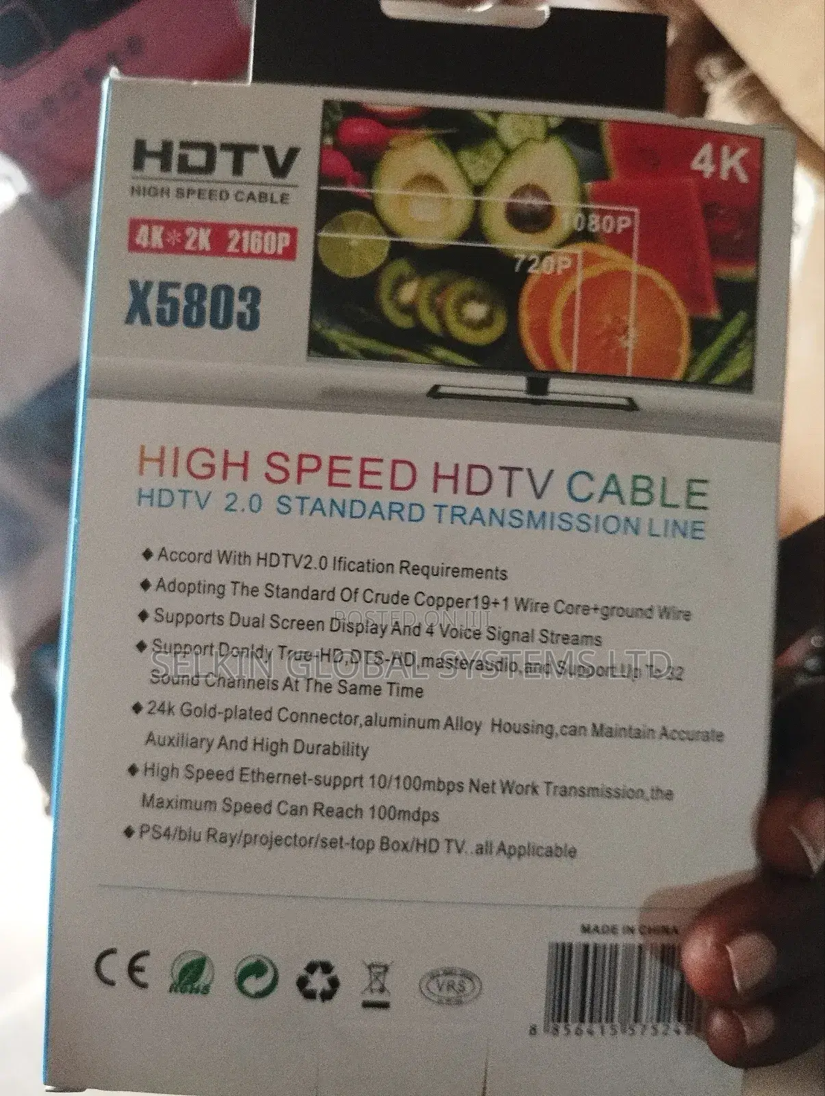 3m Hdmi Fiber High Speed Cable